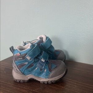 L.L. Bean Kids' Blue Hiking Shoes
